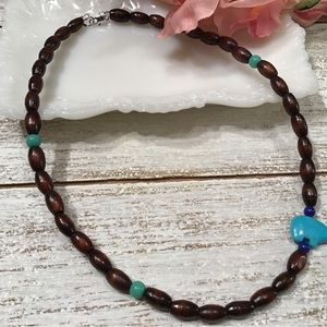 Wood Beads Necklace